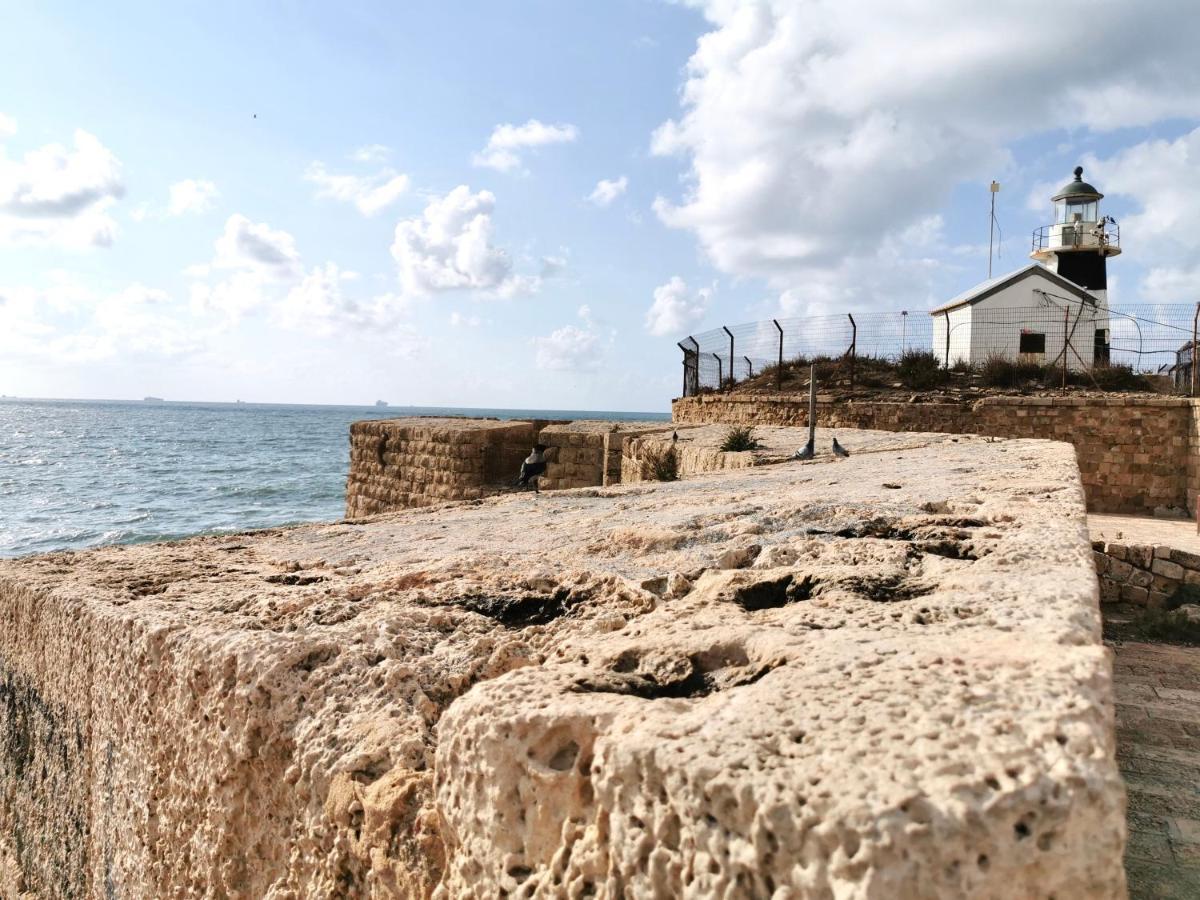 Unique Crusader Apartment In Old Akko Bagian luar foto